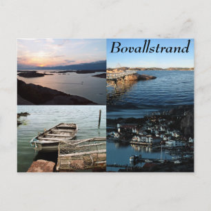 Bovallstrand 4-afbeelding briefkaart