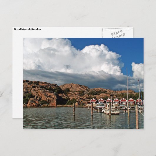 Bovallstrand Briefkaart (Voorkant / Achterkant)