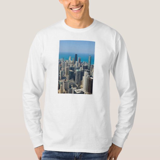 Boven Chicago T-shirt (Voorkant)