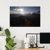 Boven de bergen poster (Thuiskantoor)