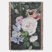 "Boven de maan" Drijvende mandje Deken (Voorkant Verticaal)