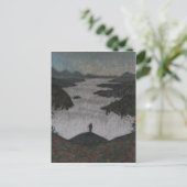 Boven de mist briefkaart (Staand voorkant)
