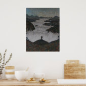 Boven de mist poster (Keuken)