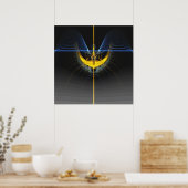 Boven de mist poster (Keuken)