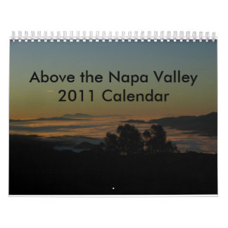 Boven de Napa-vallei Kalender