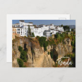 Boven de Ronda, Spanje Briefkaart (Voorkant / Achterkant)