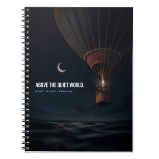Boven de stille wereld. notitieboek