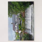 Boven de waterval legpuzzel (Verticaal)