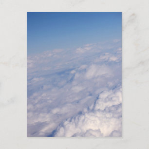 boven de wolken briefkaart