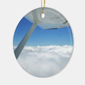 Boven de wolken keramisch ornament (Links)