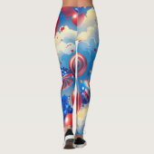 Boven de wolken leggings (Achterkant)
