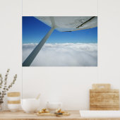 Boven de wolken poster (Keuken)