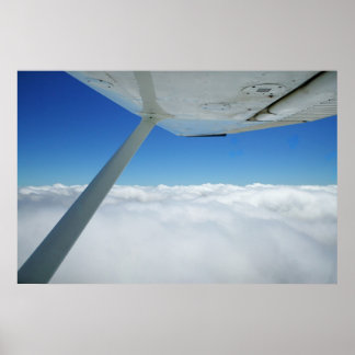 Boven de wolken poster