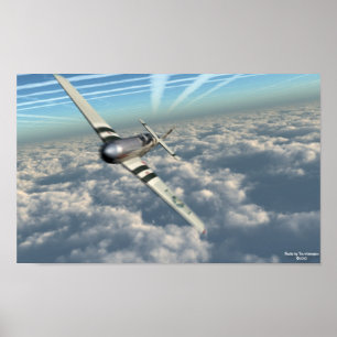 Boven de wolken poster