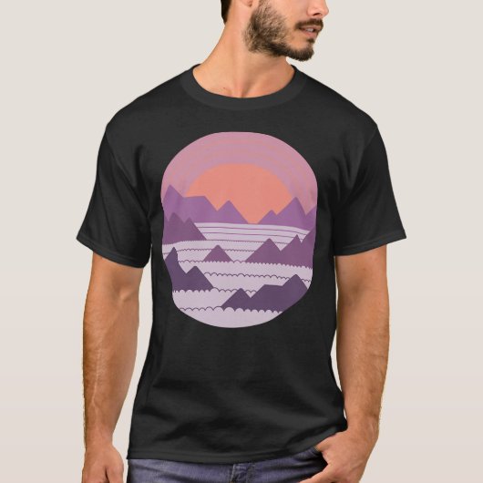 Boven de wolken t-shirt (Voorkant)