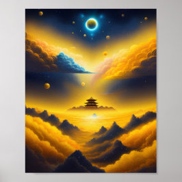 Boven en onder Poster