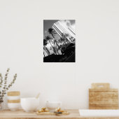 Boven het poster van de Schaduwen (Keuken)