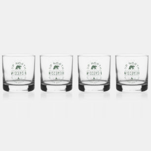 Boven in Wisconsin Whisky Glas