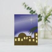 "Boven je diep..." Briefkaart (Staand voorkant)