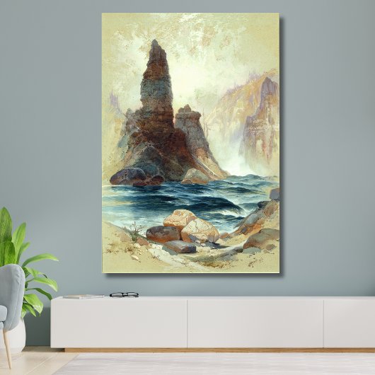 Boven Tower Herfsten, Moran, 1872 Canvas Afdruk