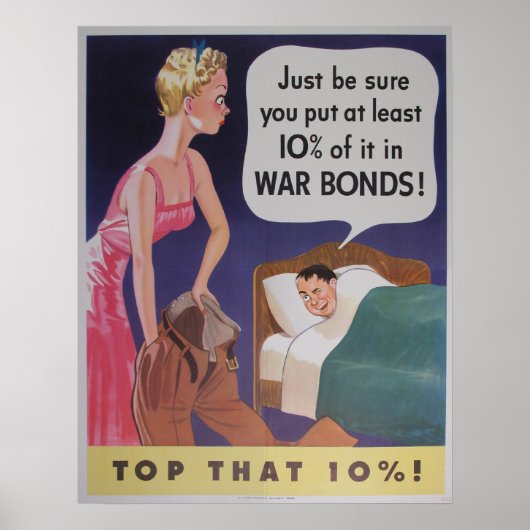 Bovenaan dat 10% Poster (Voorkant)