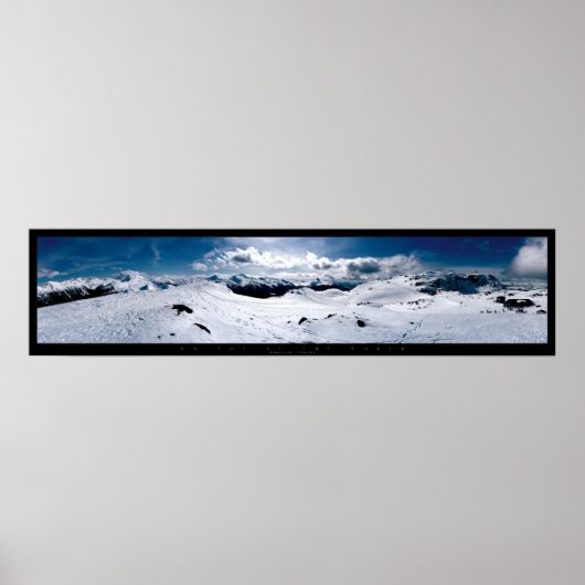 Bovenaan de wereld poster (Voorkant)