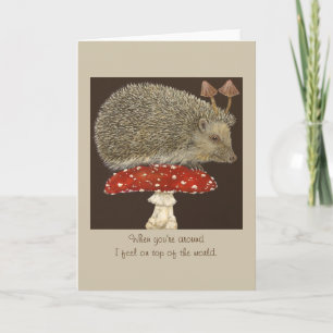 Bovenaan de wereldkaart kaart