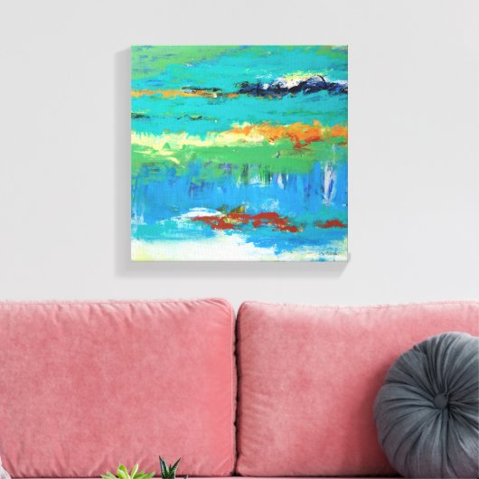 Bovendien Canvas Afdruk (Insitu (Woonkamer))