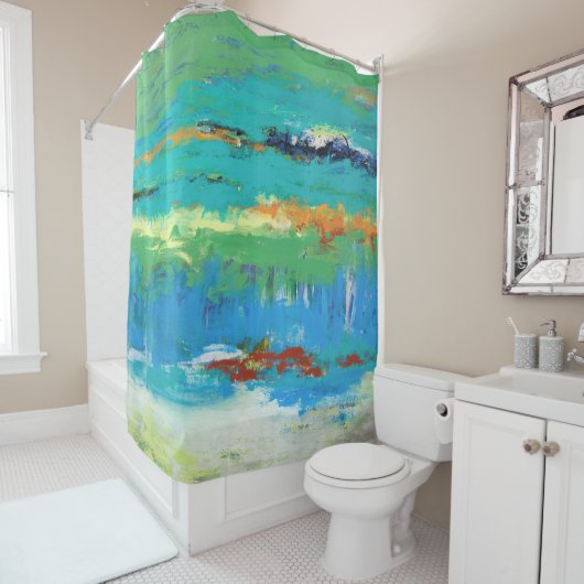 Bovendien Douchegordijn (In situ)