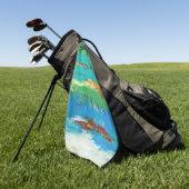 Bovendien Golfhanddoek (Groen)