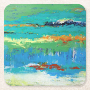 Bovendien Vierkante Kartonnen Onderzetter