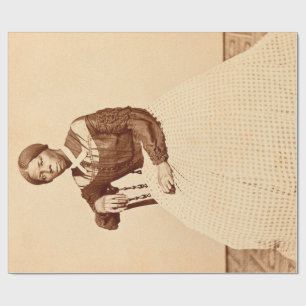 Bovengrondse spoorweg Harriet Tubman Cadeaupapier