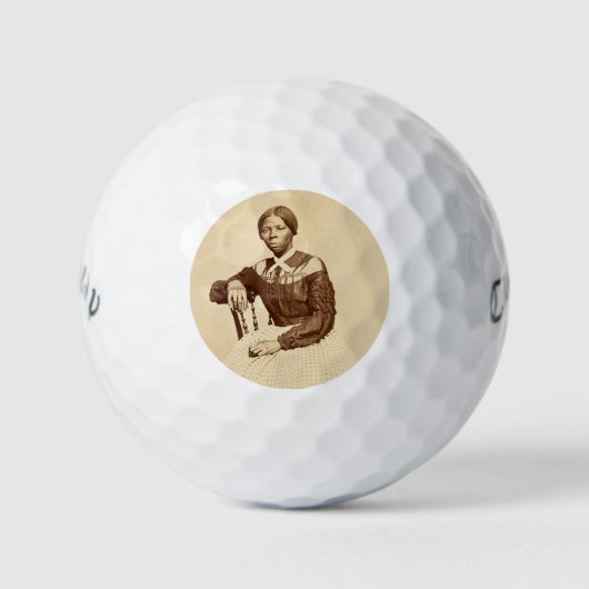 Bovengrondse spoorweg Harriet Tubman Golfballen (Voorkant)