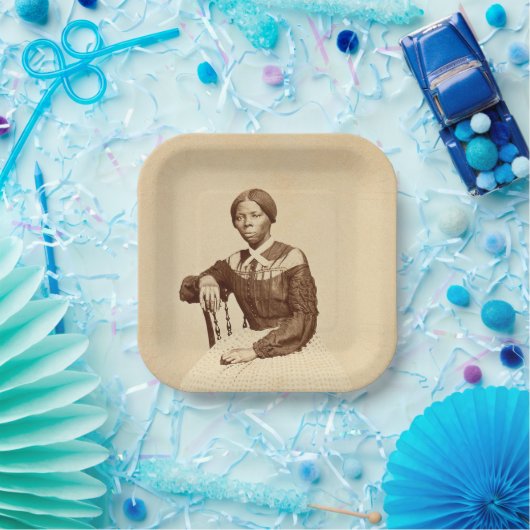 Bovengrondse spoorweg Harriet Tubman Papieren Bordje (Feest)