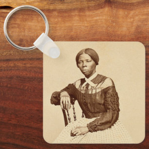 Bovengrondse spoorweg Harriet Tubman Sleutelhanger