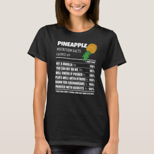 Bovenkant anananasappelvoedingsfeiten Sw T-shirt