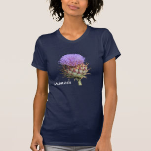 Bovenkant bank - Thistle and Name T-shirt