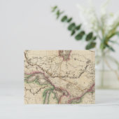 Bovenkant en onderste Canada Briefkaart (Staand voorkant)