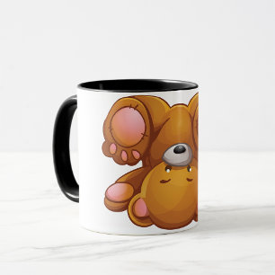 Bovenkant Mok Teddy Bear