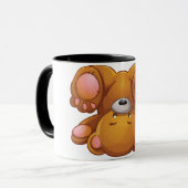 Bovenkant Mok Teddy Bear (Voorkant links)