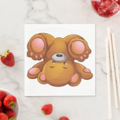 Bovenkant Teddy Bear Paper Napkins Servetten (Insitu)
