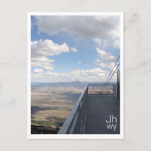 Bovenkant van de tram briefkaart (Voorkant)