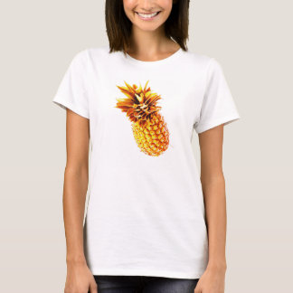 Bovenkant verhitte ananas t-shirt