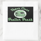 Bovenklasse Trailer Prullenbak stickers (Tas)