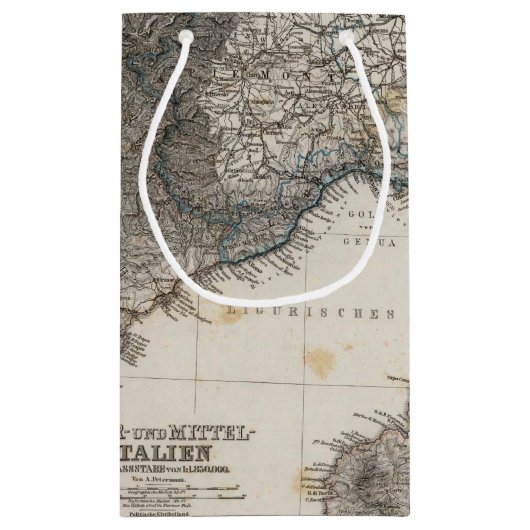 Bovenland en Midden-Italië Klein Cadeauzakje (Achterkant)