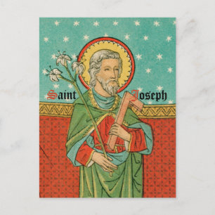 Bovenlichaam van St. Jozef (Detail; VVP 09) Briefkaart
