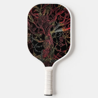 bovenliggende voorouderlijke boom pickleball paddle