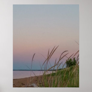 Bovenmeer bij Sunset Poster