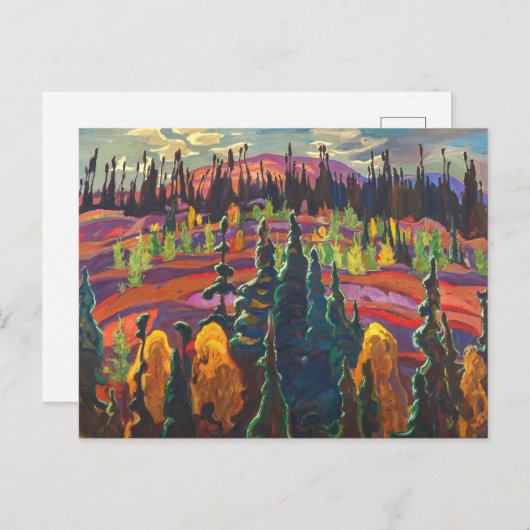 Bovenmeer land A. Y. Jackson | Briefkaart (Voorkant / Achterkant)