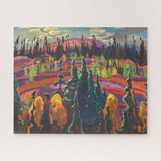 Bovenmeer land A. Y. Jackson | Legpuzzel (Horizontaal)